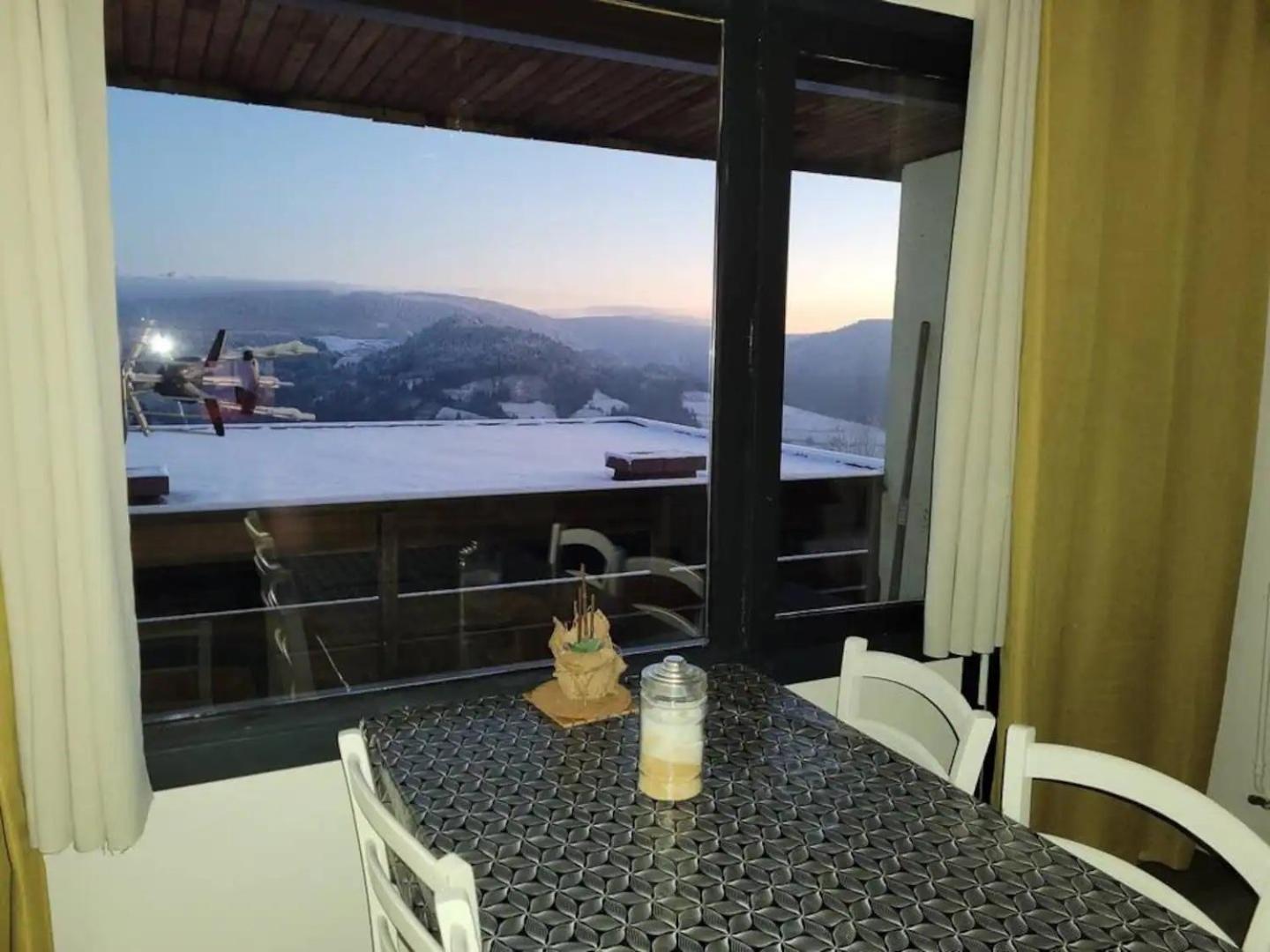 Appartement Duplex Avec Vue Sur Le Sancy Et Garage Couvert Murat-le-Quaire Εξωτερικό φωτογραφία